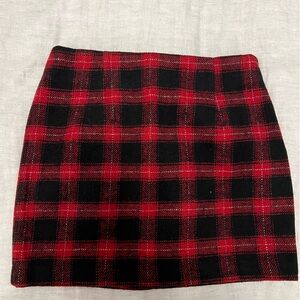 NWT Forever 21 Mini Plaid Skirt